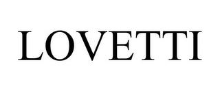 LOVETTI trademark