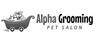 ALPHA GROOMING PET SALON trademark