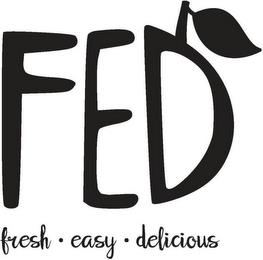 FED FRESH.EASY.DELICIOUS trademark