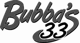 BUBBA'S 33 trademark