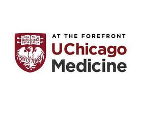 CRESCAT SCIENTIA VITA EXCOLATUR AT THE FOREFRONT UCHICAGO MEDICINE trademark