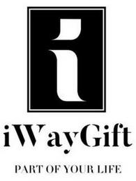 I WAY GIFT PART OF YOUR LIFE trademark