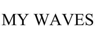 MY WAVES trademark