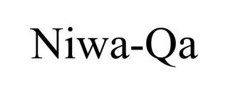 NIWA-QA trademark