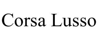 CORSA LUSSO trademark