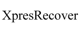 XPRESRECOVER trademark