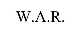 W.A.R. trademark