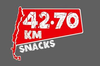 42 · 70 KM SNACKS trademark