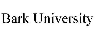 BARK UNIVERSITY trademark