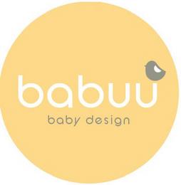 BABUU BABY DESIGN trademark