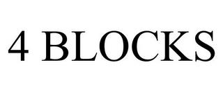 4 BLOCKS trademark