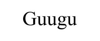 GUUGU trademark