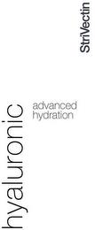 HYALURONIC ADVANCED HYDRATION STRIVECTIN trademark