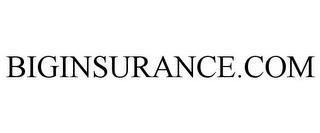 BIGINSURANCE.COM trademark