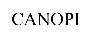 CANOPI trademark