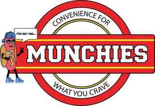 MUNCHIES CONVENIENCE FOR WHAT YOU CRAVE trademark