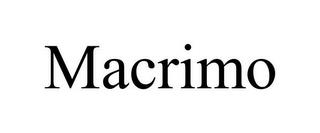 MACRIMO trademark