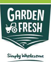 GARDEN FRESH  SIMPLY WHOLESOME trademark