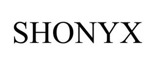 SHONYX trademark