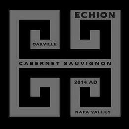 ECHION OAKVILLE CABERNET SAUVIGNON 2014 AD NAPA VALLEY trademark