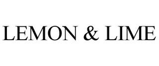 LEMON & LIME trademark