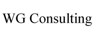 WG CONSULTING trademark