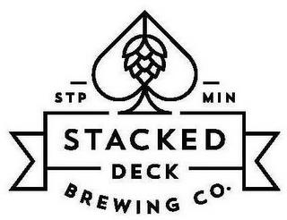 STACKED DECK STP MIN BREWING CO. trademark