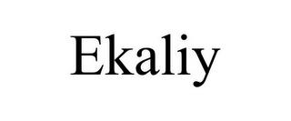 EKALIY trademark