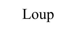 LOUP trademark