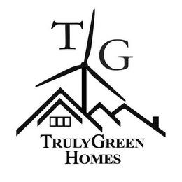 T G TRULYGREEN HOMES trademark