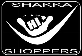 SHAKA SHOPPERS HI trademark