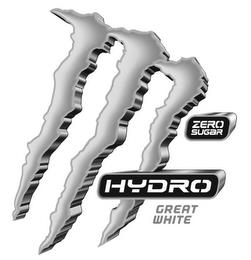 M HYDRO GREAT WHITE ZERO SUGAR trademark