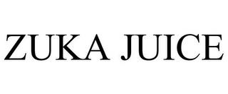 ZUKA JUICE trademark