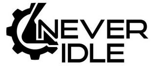 NEVER IDLE trademark