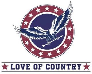 LOVE OF COUNTRY trademark