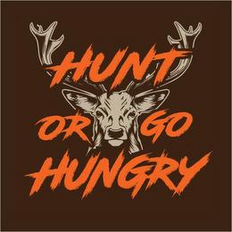 HUNT OR GO HUNGRY trademark