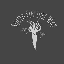 SQUID FIN SURF WAX trademark