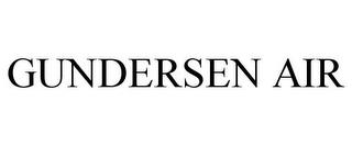 GUNDERSEN AIR trademark