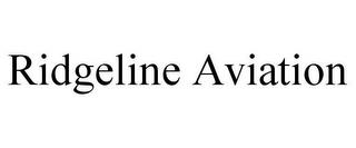 RIDGELINE AVIATION trademark