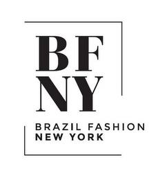 BFNY BRAZIL FASHION NEW YORK trademark