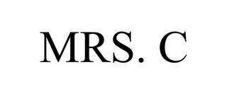 MRS. C trademark