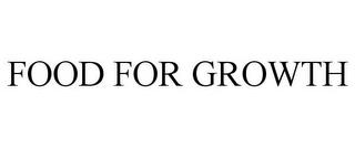 FOOD FOR GROWTH trademark