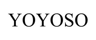 YOYOSO trademark