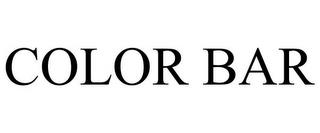 COLOR BAR trademark