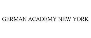 GERMAN ACADEMY NEW YORK trademark