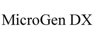 MICROGEN DX trademark