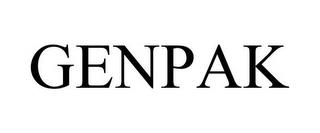 GENPAK trademark