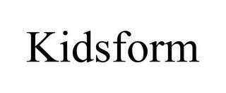 KIDSFORM trademark