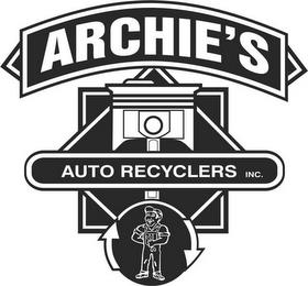 ARCHIE'S AUTO RECYCLERS, INC. trademark