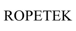 ROPETEK trademark